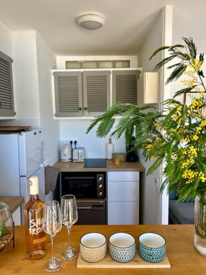 35M With Pool For Couple In Saint Tropez Daire Dış mekan fotoğraf